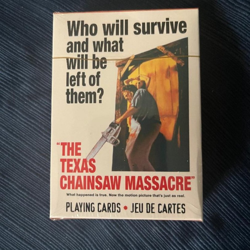 Texas Chainsaw Massacre Playing Cards - NEW